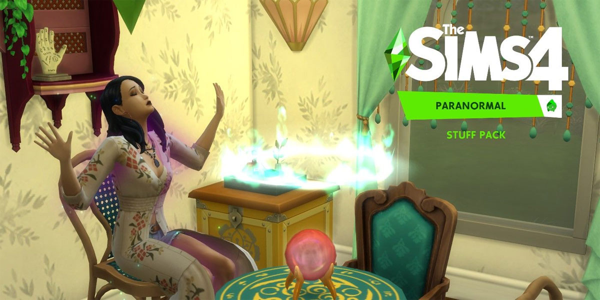 The Sims 4 Paranormal ในภาคนี้เป็นรูปแบบบ้านอาถรรพ์
