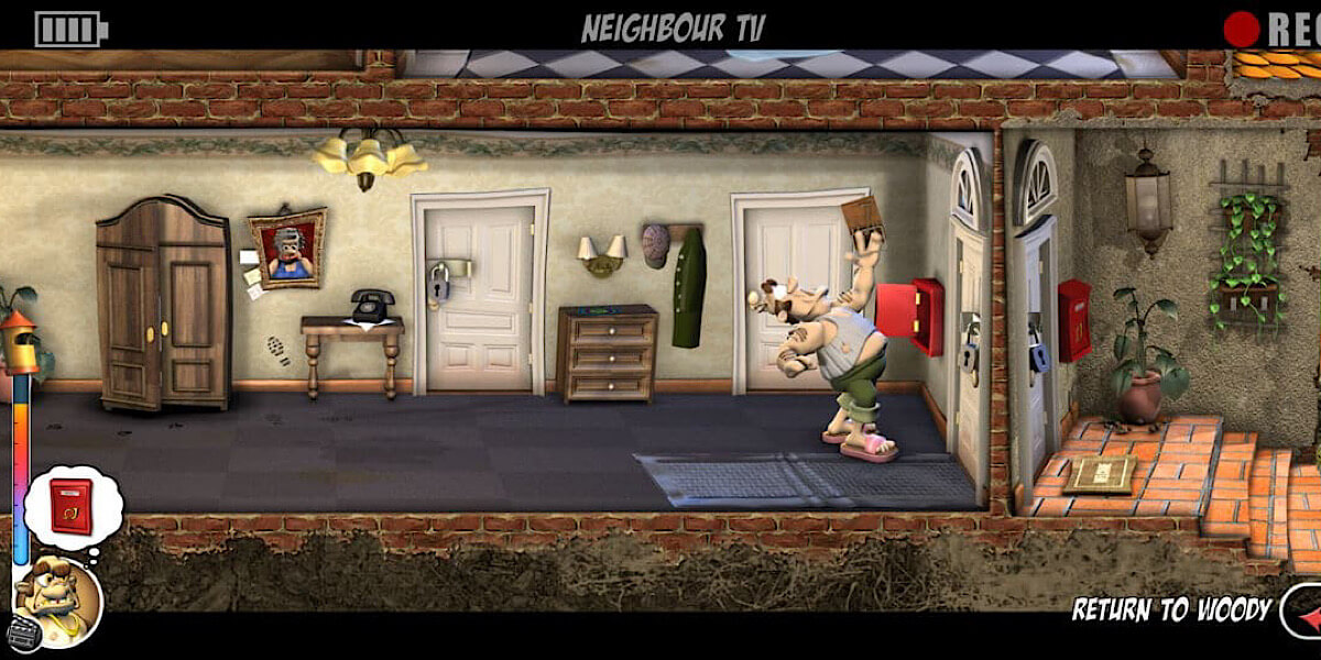 Neighbours back From Hell เกมมือถือ