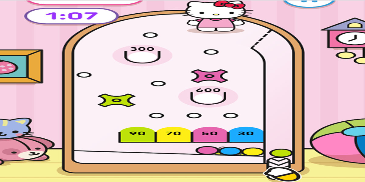 เมื่อนั้น Hello Kitty Pinball : Y8