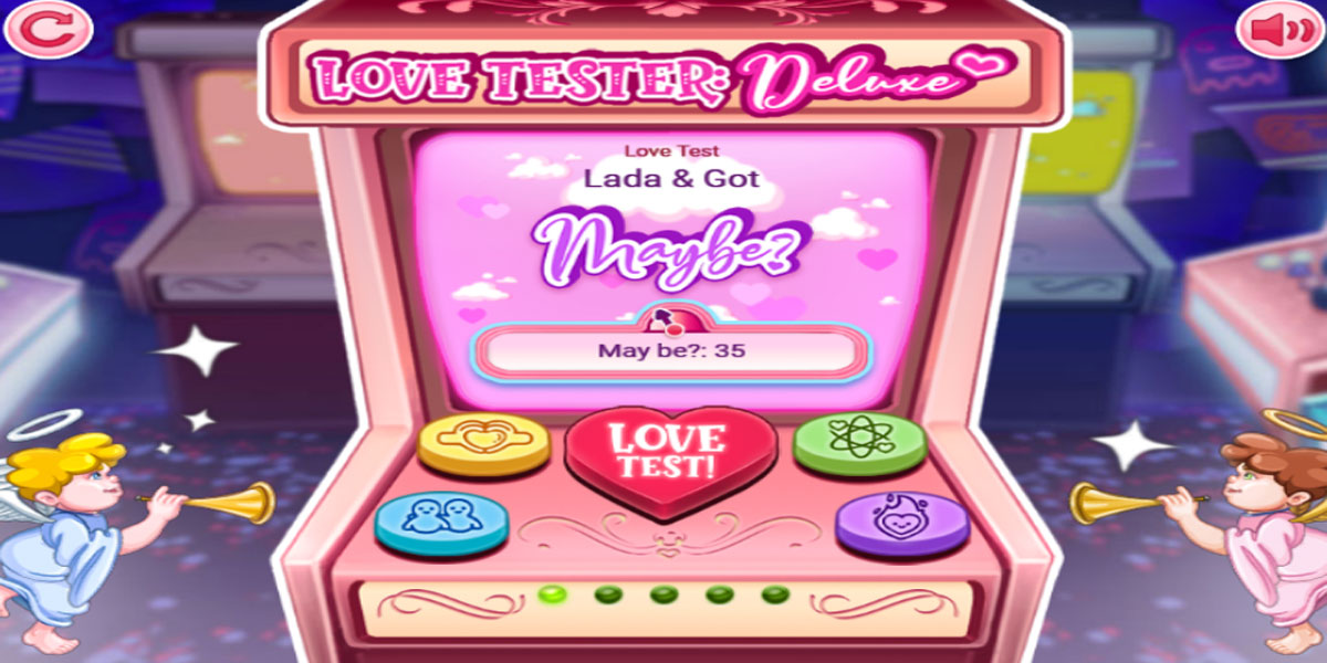 Love Tester Deluxe : Y8 เกมดูดวงความรักคู่