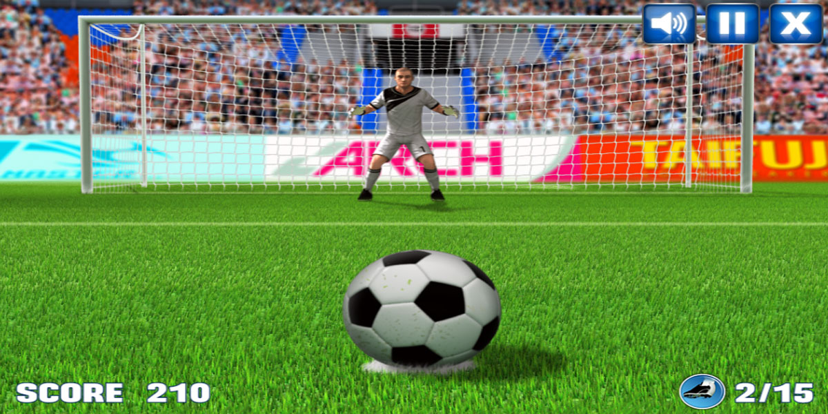 Penalty Kicks : Y8 เกมฝึกทักษะการเตะฟุตบอล