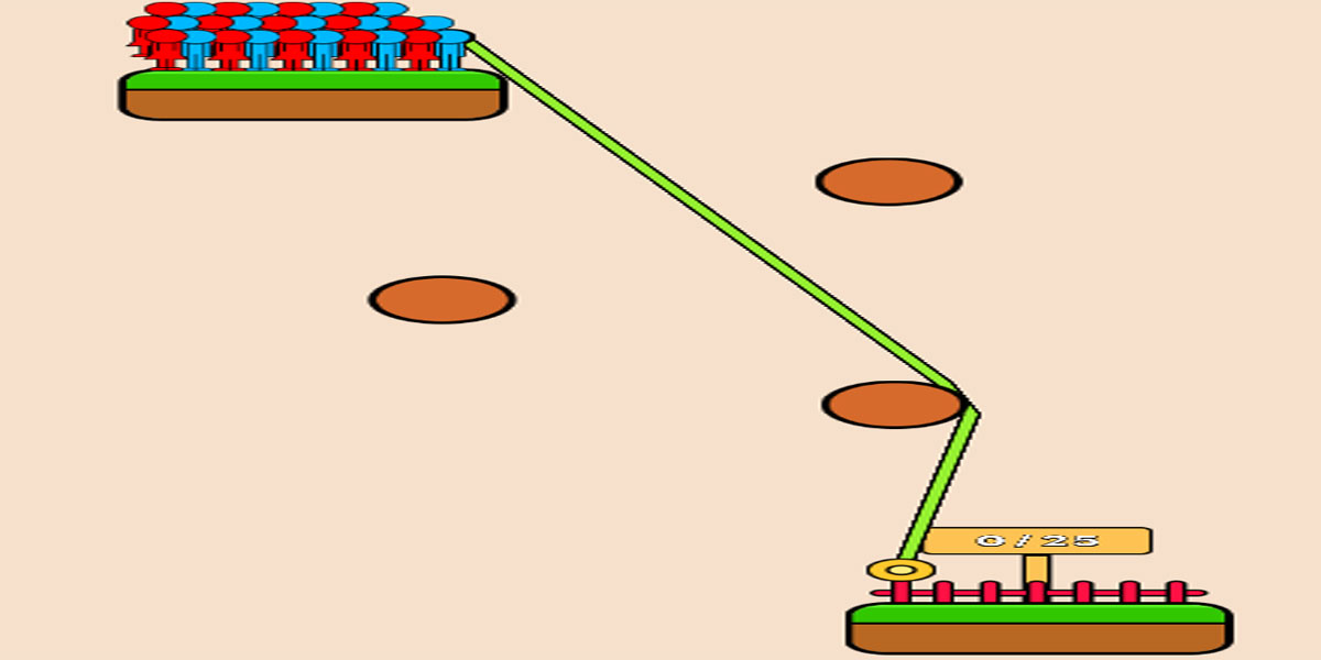 ในเกม Rope Help : Y8