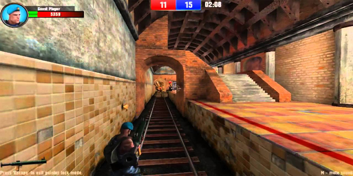 Subway Clash 3D : Y8 เกมยิงปืนสุดน่าทึ่ง
