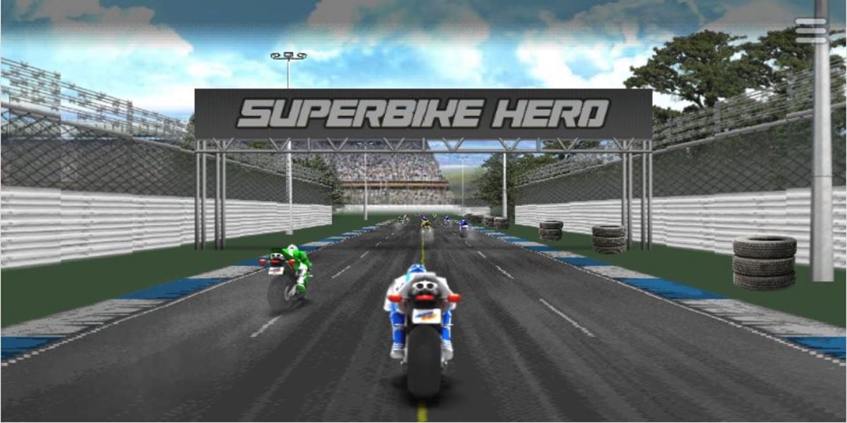 ลงสนามแข่งรถอีกครั้งกับเกม Superbike Hero : Y8