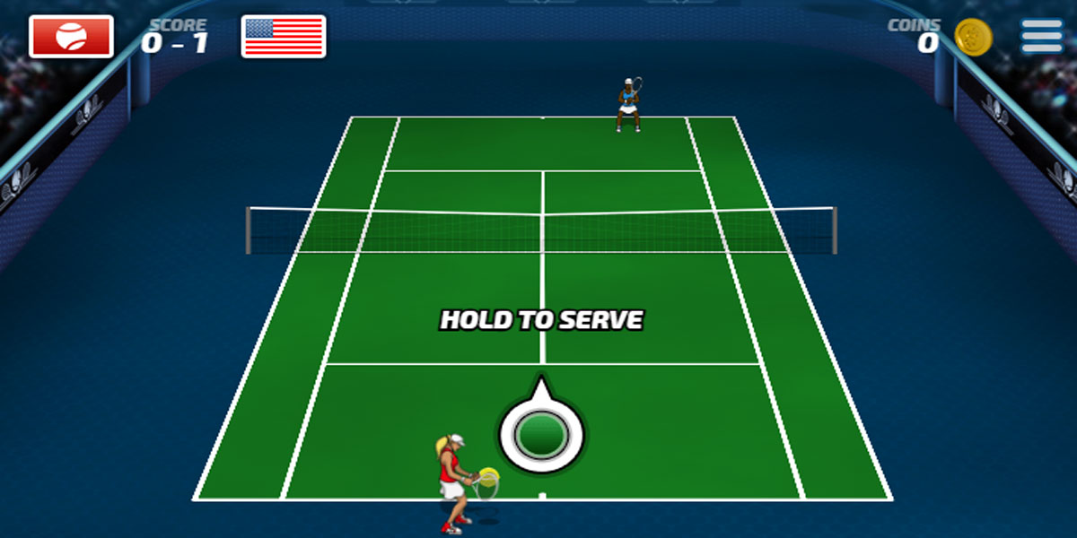 Tennis Hero : Y8 เกมแข่งขันกีฬาเทนนิส
