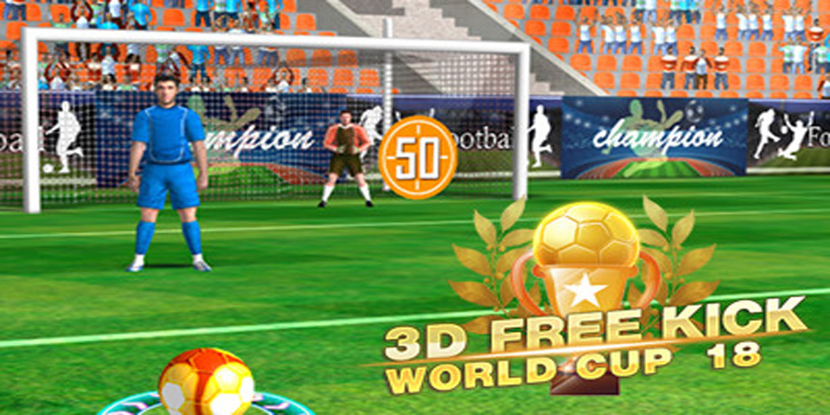 การแข่งขันฟุตบอลในเกม 3D Free Kick: World Cup 18 : Y8