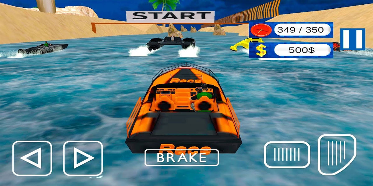 ภายในเกม Boat Racing : Y8