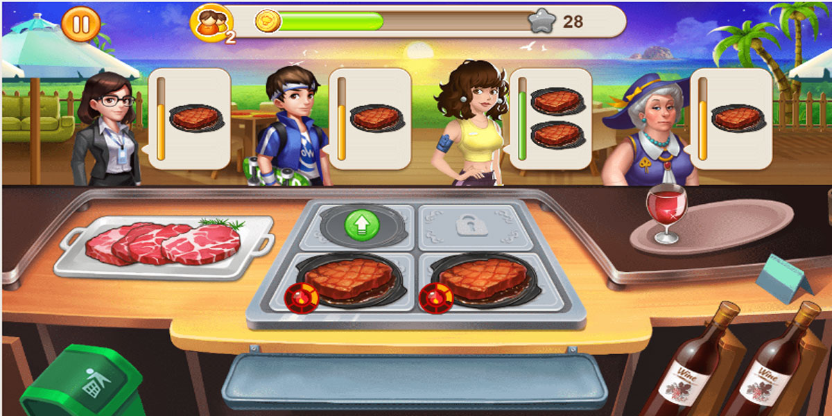 กับเกมที่มีชื่อว่า Dream Chef : Y8