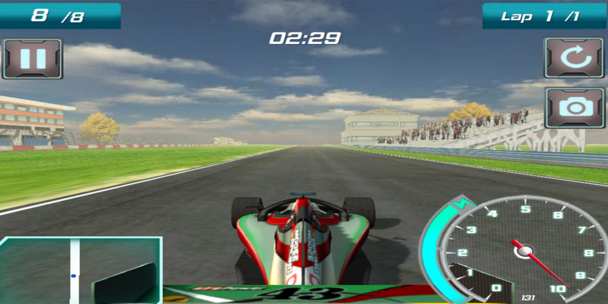 แข่งขันรถสปอร์ตเป็นอย่างมากซึ่งภายในเกม Grand Prix Racer : Y8