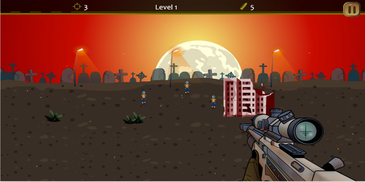 Zombie Sniper : Y8 เป็นอีกหนึ่ง y8เกมยิง สนุก ๆ