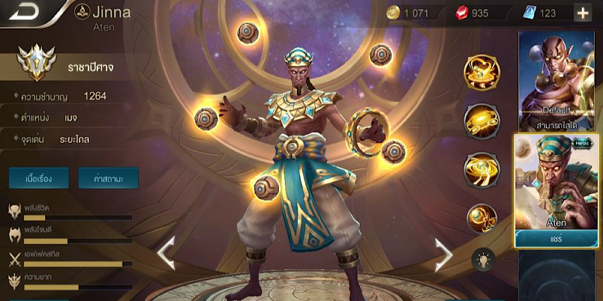 แนะนำตัวละคร Rov : Jinna