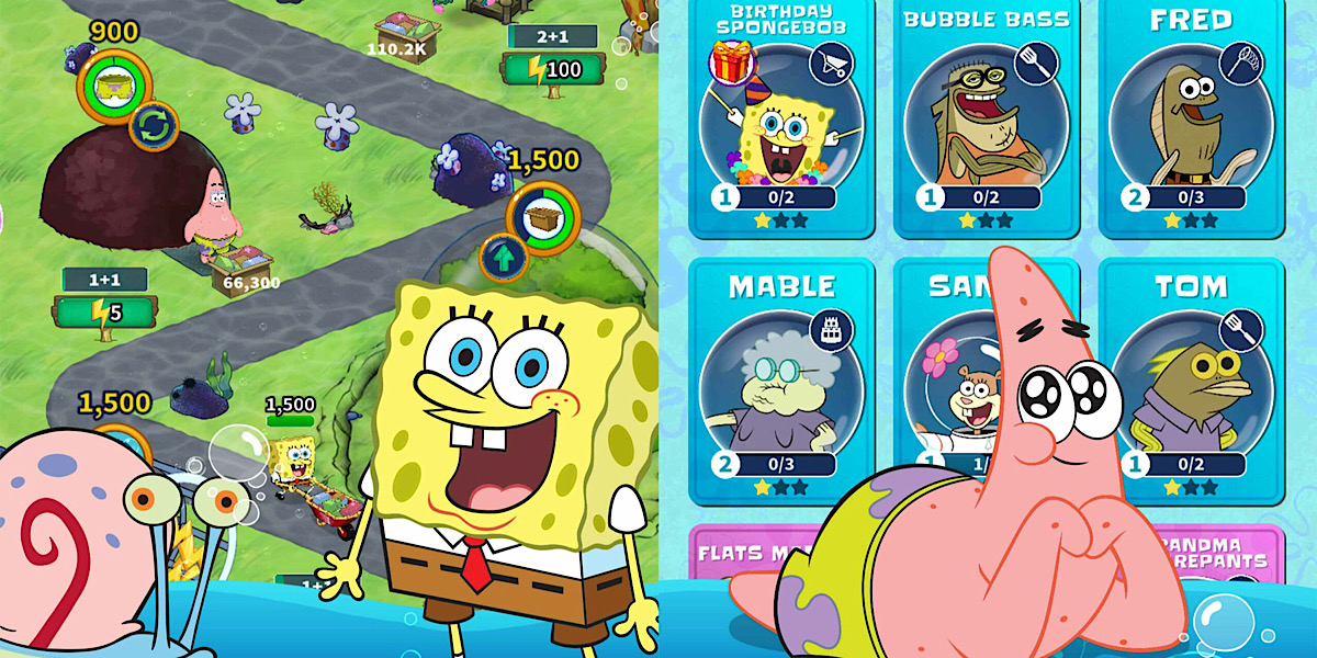 คู่มือเกม SpongeBob