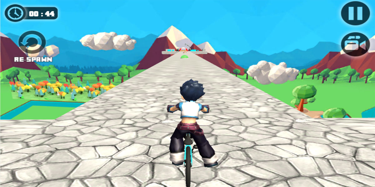 Bicycle Stunts 3D : Y8 เป็นเกมปั่นจักรยานแสนสนุก