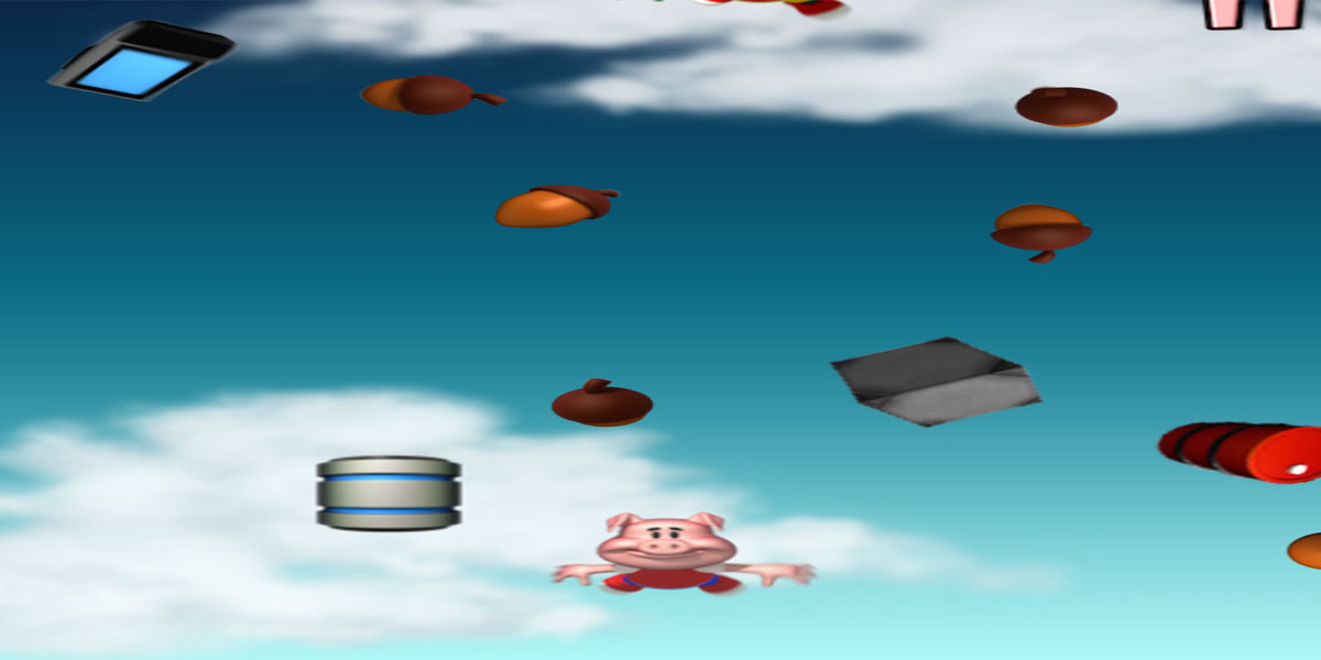 Flying Pig : Y8 เป้าหมายของ เกมวาย8 ผู้เล่นจะต้องควบคุมหมูออกบินไปตามทิศทางต่าง ๆ