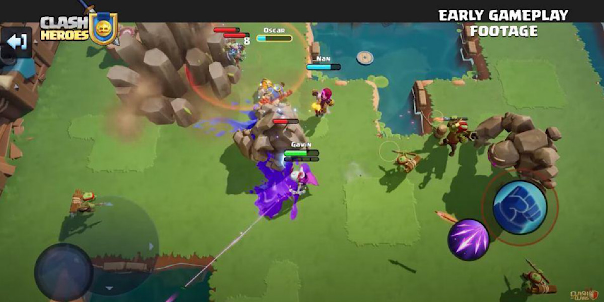 Clash Quest อัพเดตแพทซ์ แผนที่เผ่า