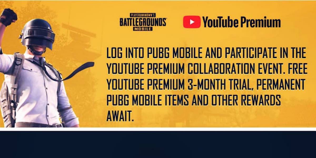 PUBG Mobile จับมือ YouTube Premium