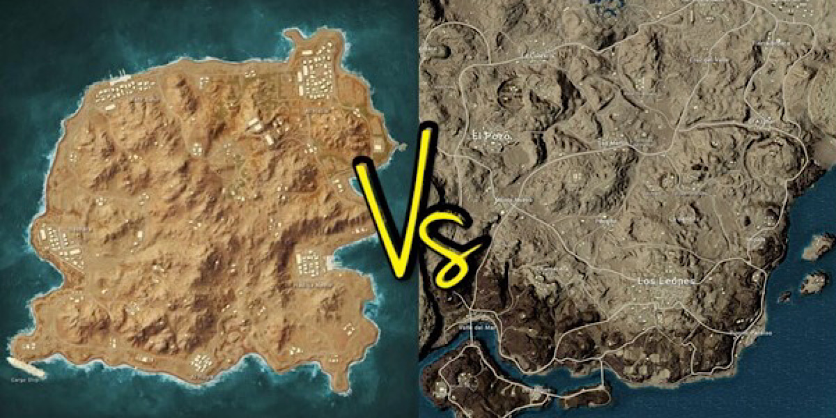 เปรียบเทียบ Map เปรียบเทียบ Map Livik vs Sanhok