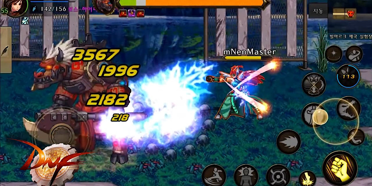 Dungeon & Fighter Mobile เกมแอคชั่น
