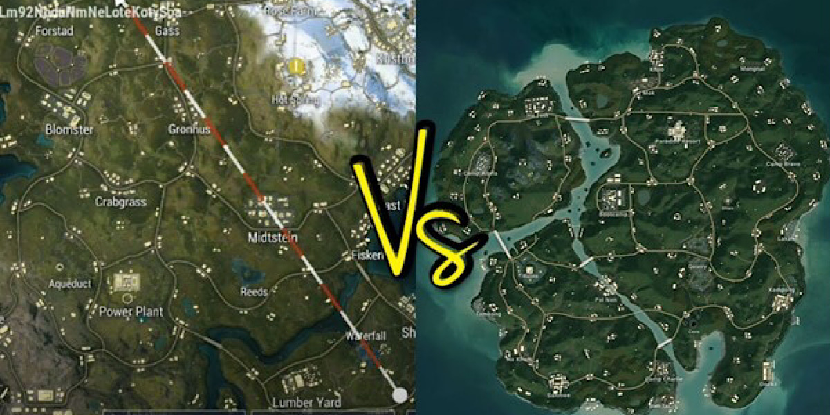 เปรียบเทียบ Map Livik vs Sanhok