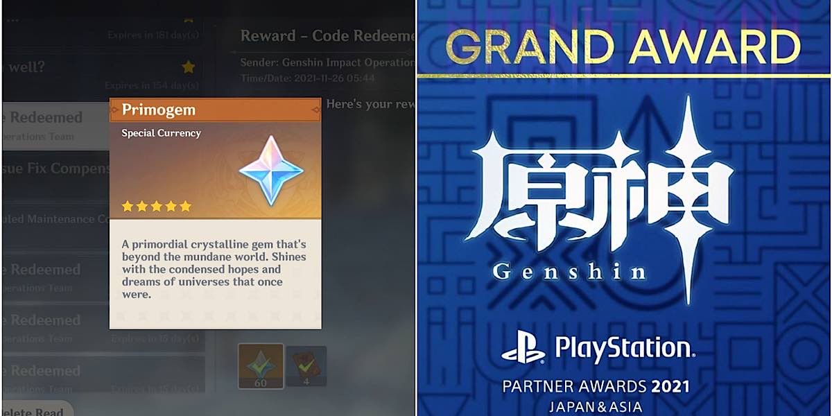 Genshin Impact คว้ารางวัลใหญ่ Playstation Partner Awards 2021