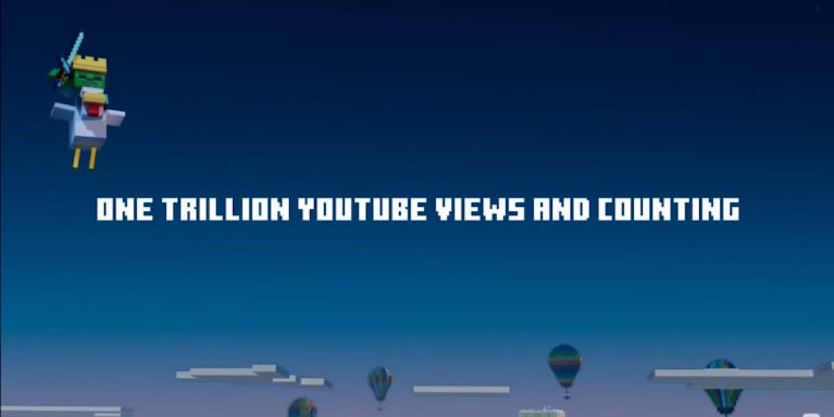 Minecraft ทะลุ 1 ล้านล้านวิว บน YouTube