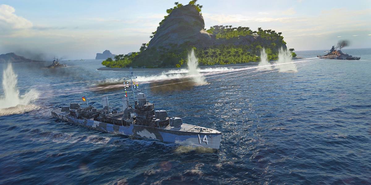 World Of Warships เปิดตัวบนแพลตฟอร์มมือถือ