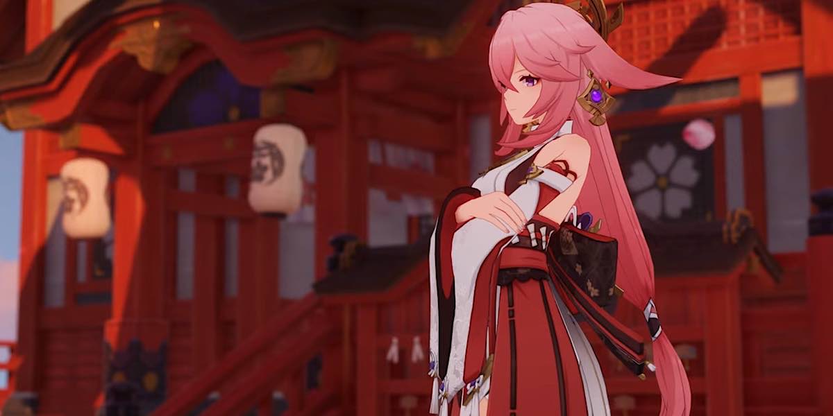 การเพิ่มตัวละคร Yae Miko Genshin Impact