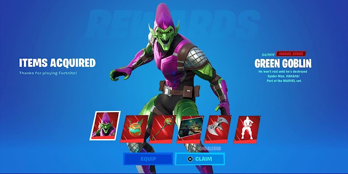 Fortnite Green Goblin