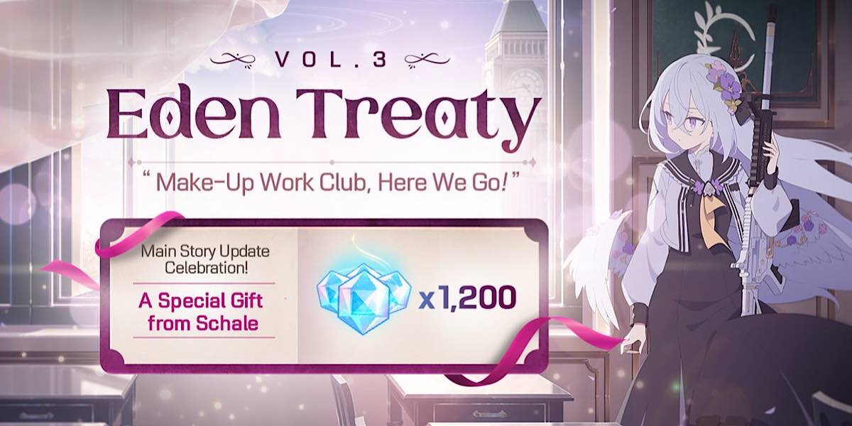 Blue Archive อัปเดต Eden Treaty