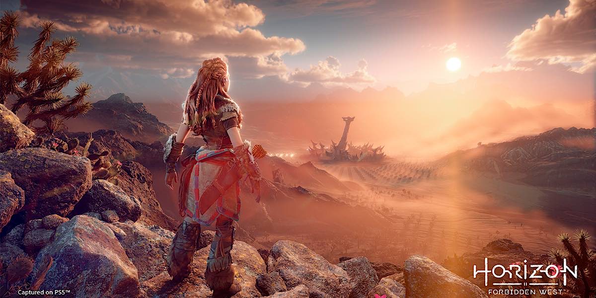 อลอย เฮอร์ริสัน กองกำลังโจรพา Aloy ไปยังสถานที่ใหม่