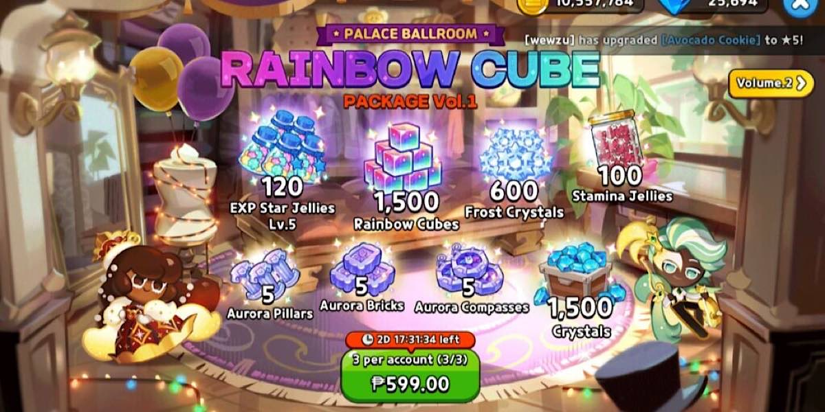แพ็ค rainbow cube