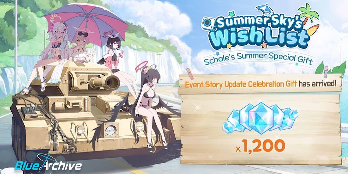 กิจกรรม Wishlist ของ Blue Archive