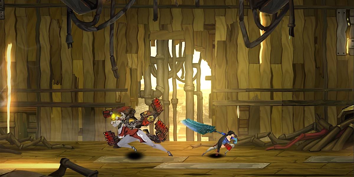 Bladed Fury เกมแพลตฟอร์ม 2D
