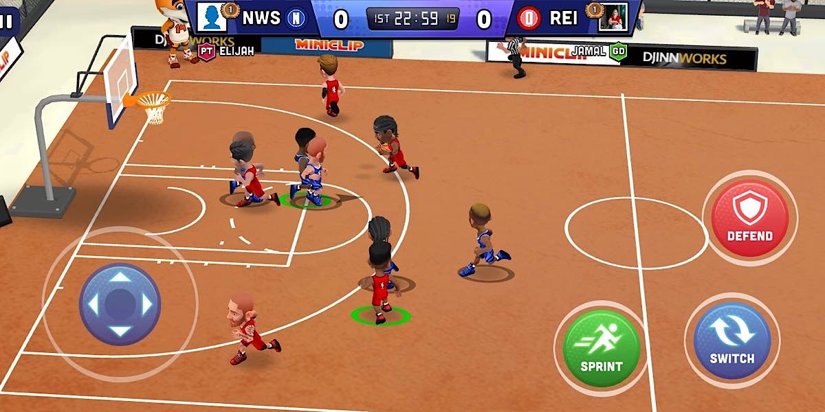 เกมบาสเกตบอล