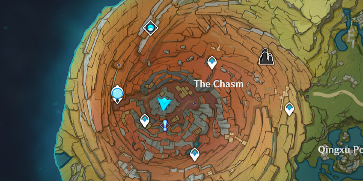 สถานที่ The Chasm Genshin Impact
