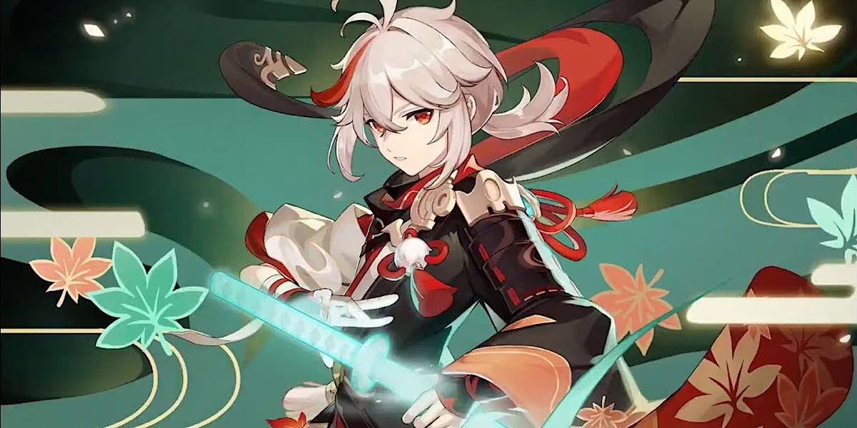 Kaedehara Kazuha ตัวละครใน genshin impact