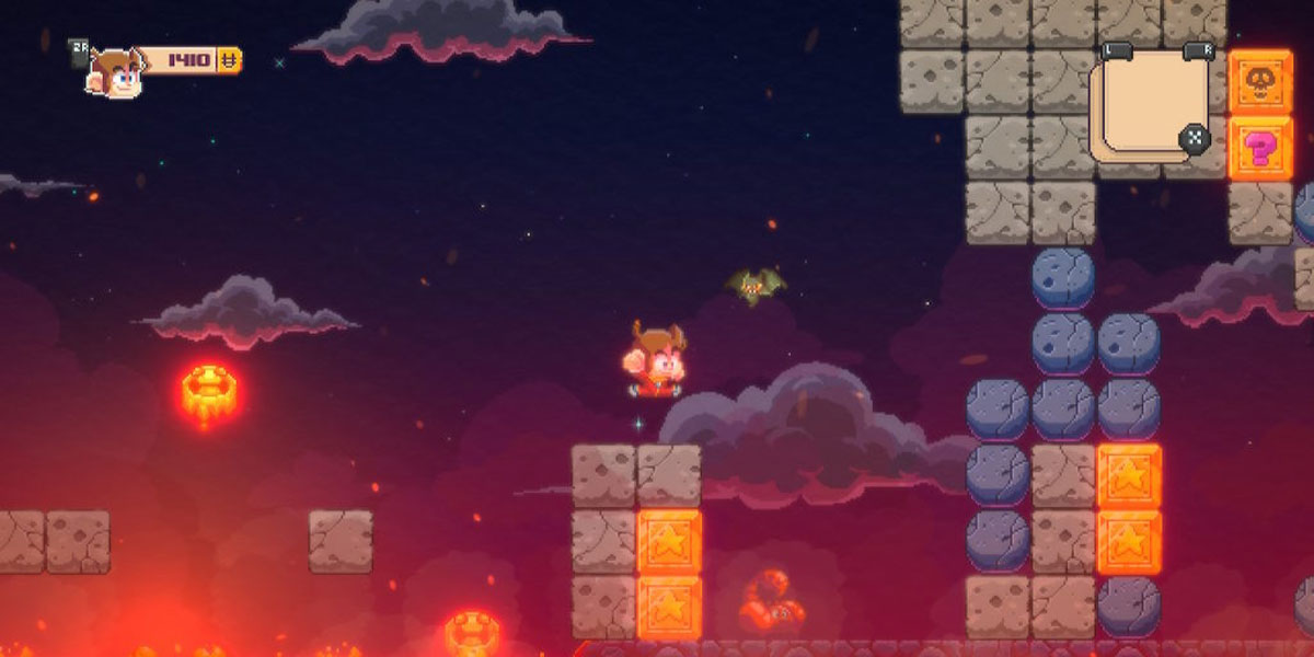  Alex Kidd in Miracle World DX อุปสรรค
