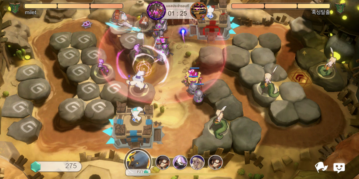 Guardian Chronicle เกมตั้งป้อมปราการที่มีตัวละครหลากหลายสกิลให้เลือกใช้