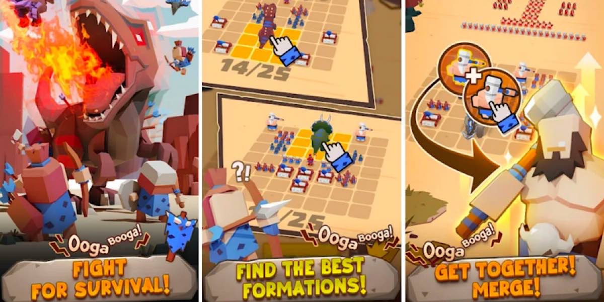 เกมไดโนเสาร์ Dino Clash: Tribal War