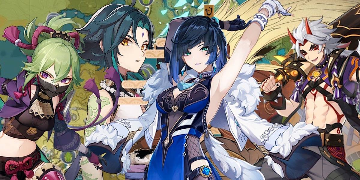 ตัวละครสี่ดาว Genshin Impact 2.7