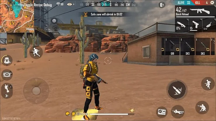ตัวละคร Wolfrahh Free Fire