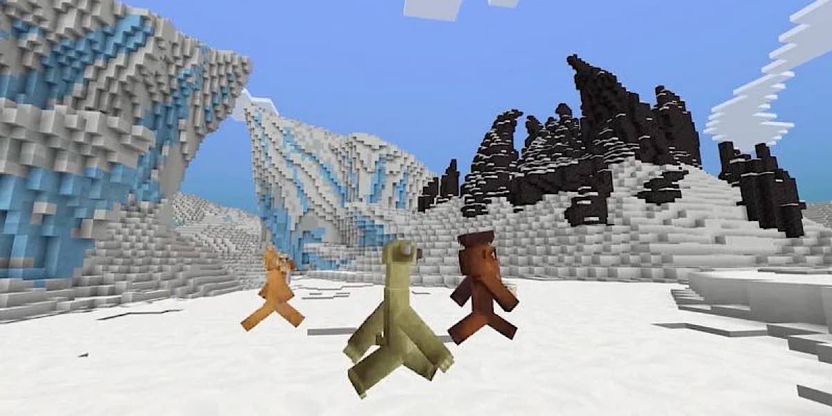 เกม Minecraft x Ice Age