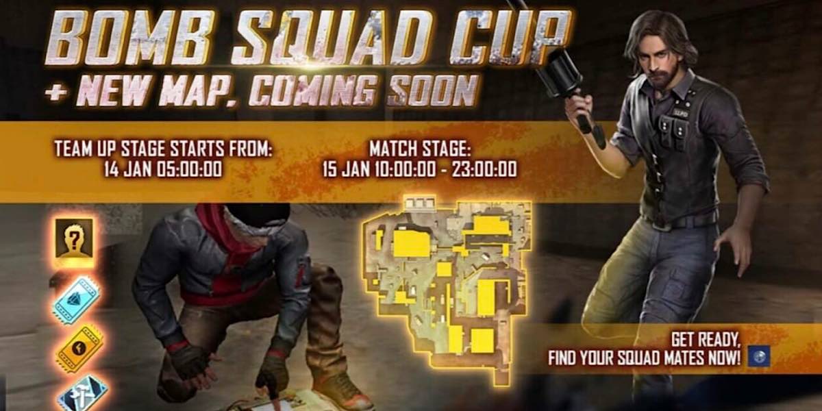 โหมด Bomb Squad Free Fire