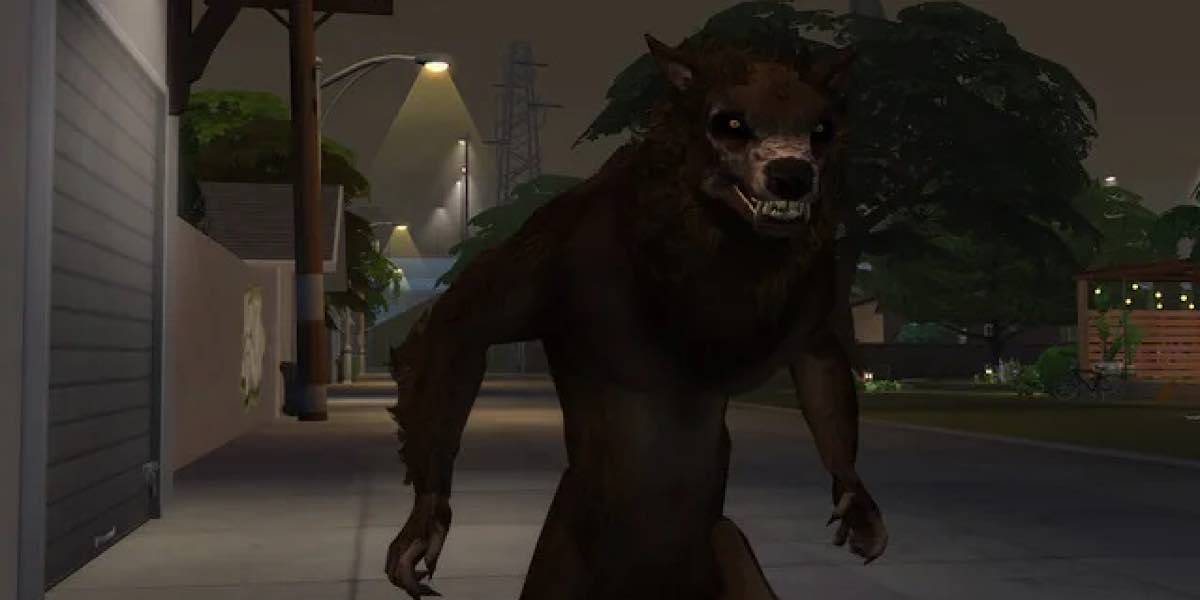 The Sims 4 werewolf 