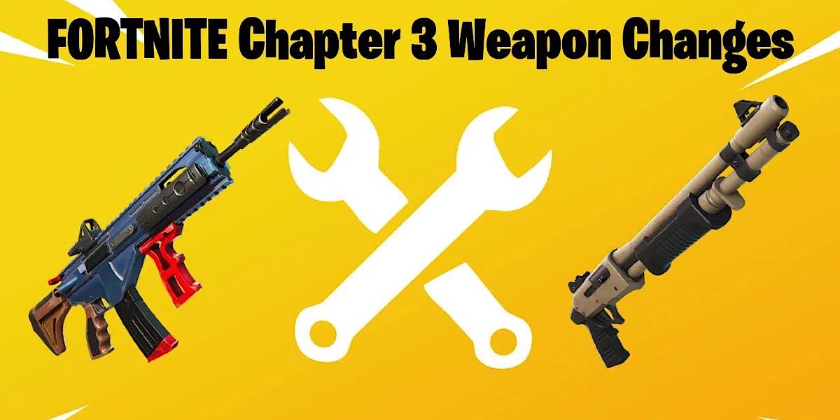 อาวุธ Fortnite Chepter 3