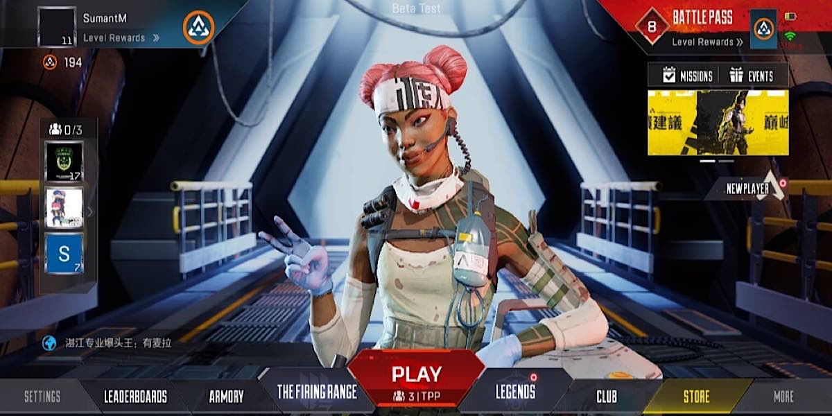 Lifeline Apex Legends Mobile