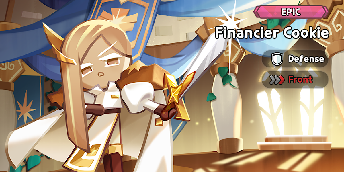 Financier Cookie ใน Cookie Run: Kingdom