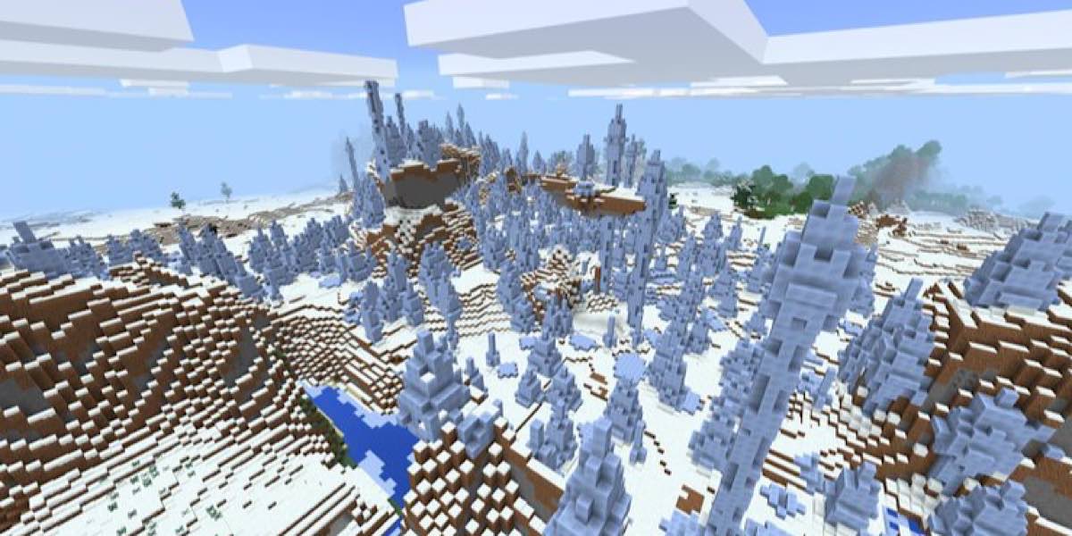 Snowy Plains Minecraft