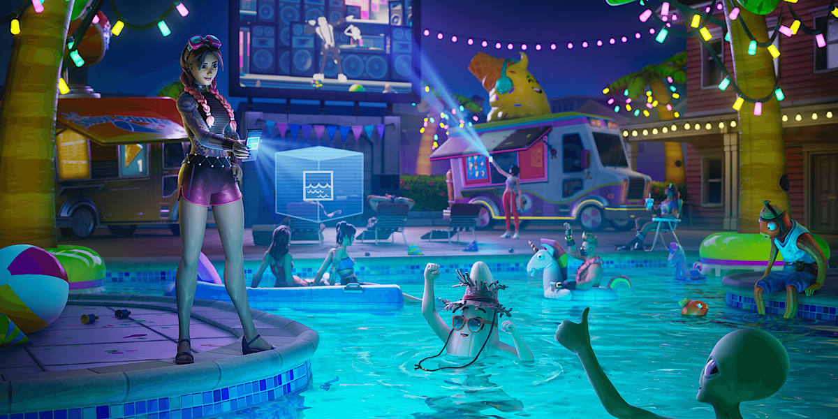 กิจกรรม No Sweat Summer ของ Fortnite