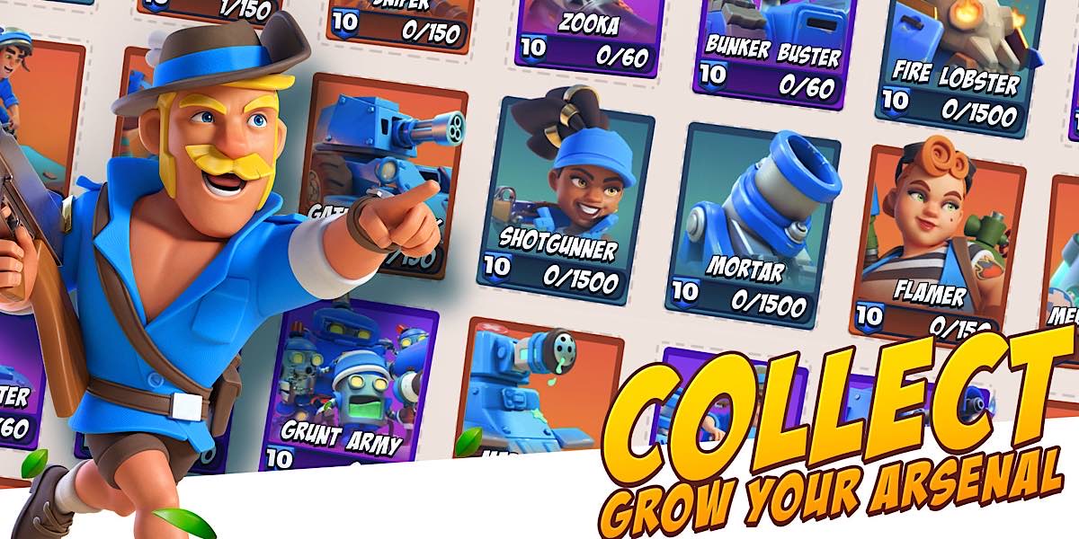 เกม Boom Beach Frontlines อัปเดต